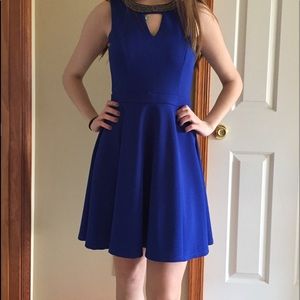 Royal Blue Dress